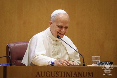 Leone XIV all’Augustinianum